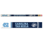 Carolina Tar Heels 6 Pack Pencil Set